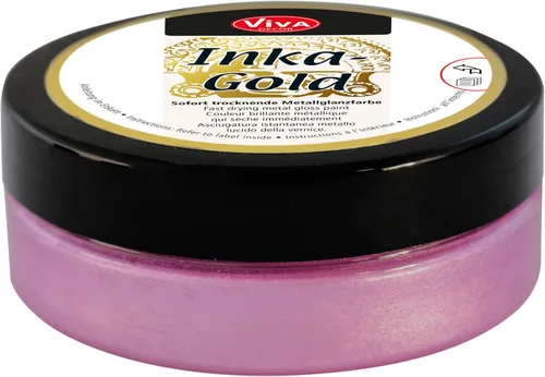 Miniatura 11 de Viva Decor Inka Gold Gilding Wax 2.3 oz (Oro) - Pasta de Pulido Metálica a Base de Cera de Fácil Aplicación. Brillo Metálico de Secado Rápido, Dorado