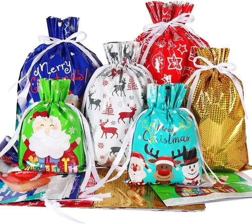 Miniatura 13 de HRX Package 20 bolsas de muselina de 8 x 10 pulgadas, bolsa de algodón con cordón de tela, bolsas de regalo para joyas, recuerdos de fiesta, 2-Blanco