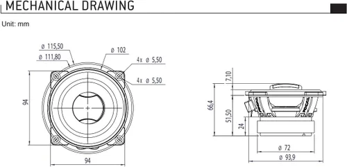 Miniatura 3 de Focal ASE165S Auditor EVO Series 6" Kit de altavoces de componentes delgados de 2 vías