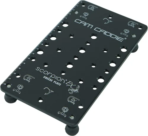Miniatura 2 de Cam Caddie Placa de queso ultra plana de ángulo bajo POD/trípode para cámaras DSLR, sin espejo y de acción