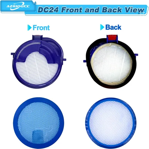 Miniatura 6 de Kits de filtros de vacío para Dyson DC24, DC24 Animal, DC24 Multi-Floor the Ball, Part 919777-02 & 915928-12,1 Filtro Pre Motor y 1 filtro Hepa