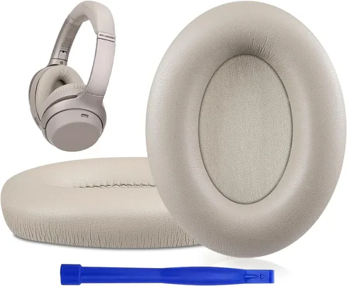 Miniatura 16 de SOULWIT Almohadillas profesionales de repuesto para auriculares Sony WH-1000XM3 (WH1000XM3) supraaurales, almohadillas para los oídos con cuero