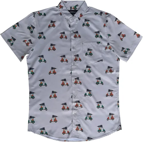 Miniatura 62 de Molokai Surf - Camisas hawaianas de manga corta con botones y corte ajustado
