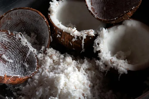 Miniatura 6 de Mooninja Rallador de coco Raspador Triturador Cabeza de hoja plana Pequeño Utensilios Manual Máquina Cuchillo para Alimentos Molinillo de Mano