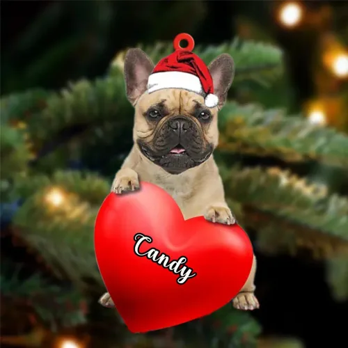 Miniatura 147 de Adornos de Navidad personalizados para perros, nombre personalizado, adorno de Malamute de Alaska, adornos acrílicos, regalos de Navidad, amantes