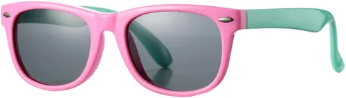 Miniatura 22 de Lentes de sol polarizados de goma elastómero termoplástico (TPEE) flexible, para niñas y niños de 3 a 9 años