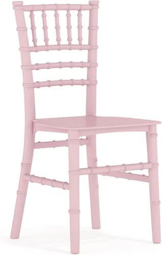 Miniatura 18 de Flash Furniture Silla Chiavari para Niños de Resina de Cristal Transparente para Fiestas y Eventos para Uso Comercial y Residencial
