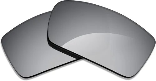 Miniatura 2 de Alphax Lentes de repuesto polarizadas Elite de titanio plateado para gafas de sol Oakley Gascan OO9014