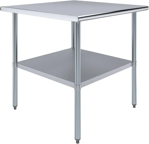 Miniatura 61 de Mesa de trabajo de acero inoxidable, mesa de metal