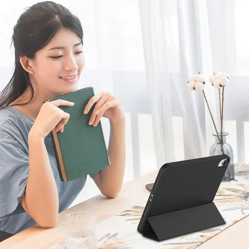 Miniatura 7 de iMieet Funda para iPad mini 7 2024 (A17 Pro), iPad mini 6 (8.3 pulgadas, modelo 2021), iPad mini 7ª/6ª generación con soporte para lápices, funda