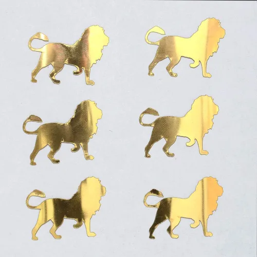 Miniatura 3 de Confeti Lion Gold - Paquete al por menor #9422 QS0