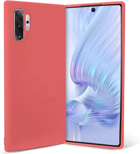 Miniatura 11 de Funda para Galaxy Note 10 Plus, silicona líquida, delgada, suave, TPU, protección de cuerpo completo, a prueba de golpes, para Galaxy Note 10 Plus