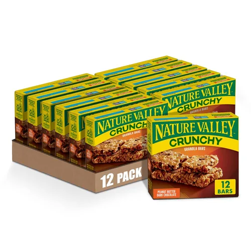 Miniatura 9 de Nature Valley Barras de granola crujientes, Apple Crisp, caja de edición limitada, 12 barras, 8.94 oz (6 bolsas)