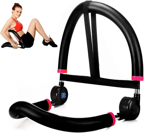 Equipo de entrenamiento abdominal, equipo de ejercicio para entrenamiento de estómago, entrenamiento abdominal ajustable y de fuerza para hombres y