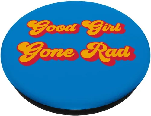 Miniatura 2 de PopSockets Grip y soporte para teléfonos y tabletas Retro 70 Good Girl Gone Rad