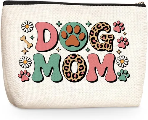 Miniatura 10 de Wenboco Bolsa de cosméticos con temática de ratón de dibujos animados para mujeres, cumpleaños, esta chica corre en aperitivos, bolsa de maquillaje