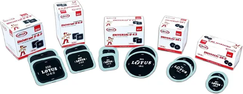 Miniatura 9 de Parches universales para reparación de neumáticos Lotus (cuadrados de 2-1/4")