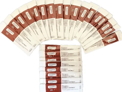 Miniatura 3 de 50PCS VITAMIN A & D tatuaje Microblading aftercare gel, crema reparadora hidratante, promueve la renovación de la piel, para maquillaje permanente