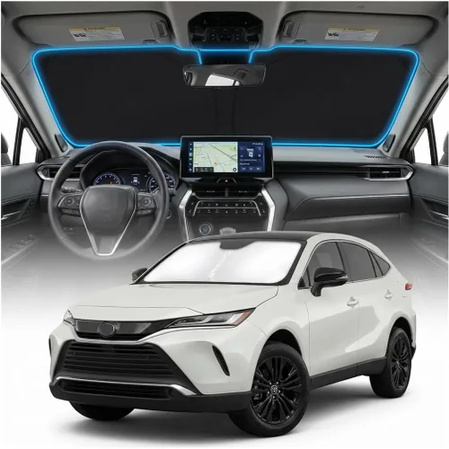 Miniatura 28 de Cubierta para parabrisas para BMW X1 E84 – Ajuste personalizado X1 E84 Accesorios 2016-2024 2025 Parasol plegable protección UV y escudo térmico