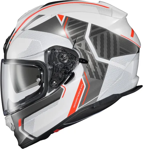 Miniatura 12 de ScorpionEXO Ryzer - Casco integral de motocicleta con visera Pinlock Ready con bolsillos para altavoz integrados, aprobado por DOT ECE