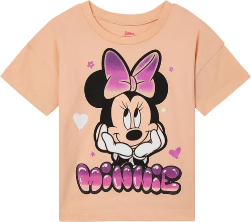 Miniatura 5 de Disney Conjunto de camiseta y pantalones cortos de felpa francesa, tallas de bebé a niño grande (12 meses - 14-16)