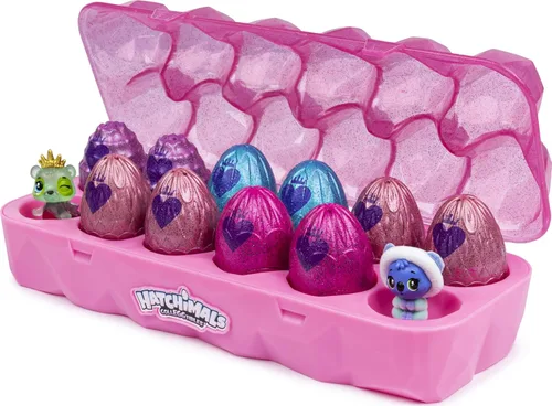 Miniatura 9 de Hatchimals CollEGGtibles, Joyero Royal Dozen Paquete de 12 Cartón de Huevos con 2 Exclusivos (Los Estilos Pueden Variar)