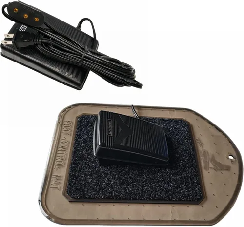 Miniatura 9 de HONEYSEW Pedal de control de pie universal con luz y bloque de motor FC-143 para máquina de coser casera con almohadilla de control de pie