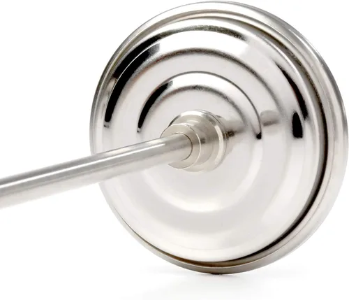 Miniatura 2 de Termómetro de suelo de compostaje de Greenco, acero inoxidable, esfera de temperatura Celsius y Fahrenheit, vástago de 20 pulgadas