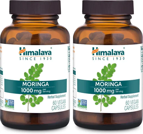 Miniatura 8 de Himalaya Moringa - Suplemento antioxidante de superalimentos a base de hierbas que apoya el bienestar, la vitalidad y el estrés oxidativo, vegano