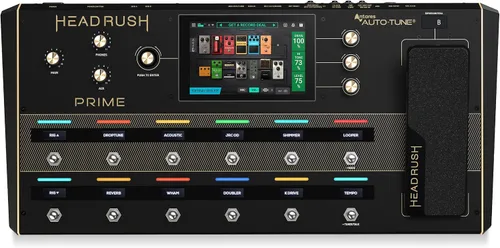 HeadRush Prime - Pedal multiefectos para guitarra y voz y procesador de modelado de amplificador con clonador de amplificador, Antares Auto-Tune,