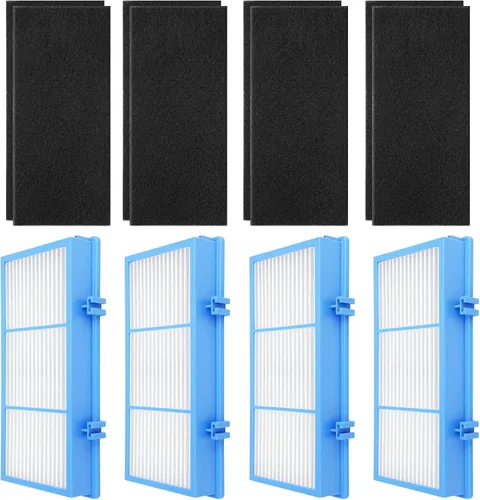 HAPF30AT - Filtro de repuesto para purificador de aire Holmes AER1, compatible con HAPF300AH-U4R y HAP242-NU, Funmit 4 filtros y 8 prefiltros de Azul