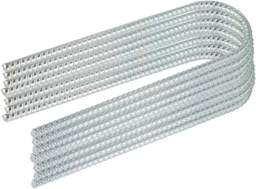 Pinnacle Mercantile Juego de 4 u 8 anclajes para cama elástica para suelo, estacas de anclaje resistentes a la oxidación de 3/8 pulgadas redondas de