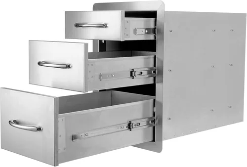 Miniatura 2 de Stanbroil Cajones de cocina para exteriores de acero inoxidable, 15 pulgadas de ancho x 21.5 pulgadas de alto x 23 pulgadas de profundidad, cajón