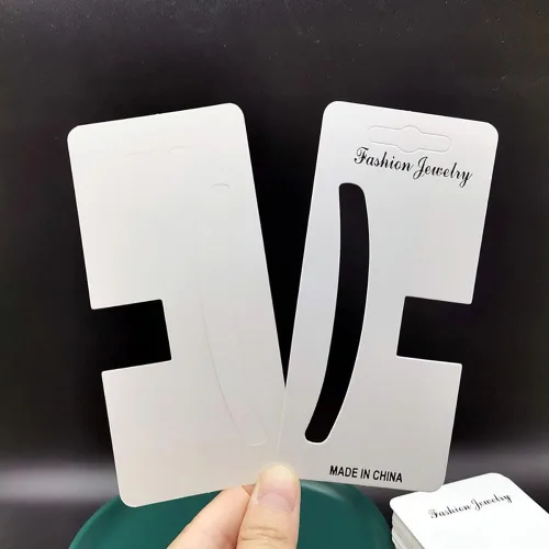 Miniatura 6 de 100 pinzas para el cabello con tarjetas de exhibición, tarjetas de embalaje de horquilla, soportes para accesorios para el cabello, cartón de papel