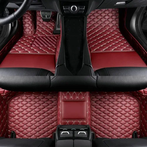 Miniatura 26 de Alfombrillas de cuero de lujo personalizadas para todo tipo de clima, para el 99 % de los sedán, SUV, automóvil deportivo, para hombres y mujeres
