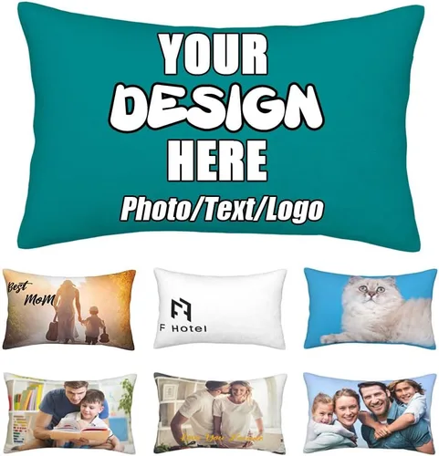 Miniatura 12 de Funda de almohada decorativa personalizada con foto de pareja, funda de cojín decorativo personalizada, fundas de almohada personalizadas