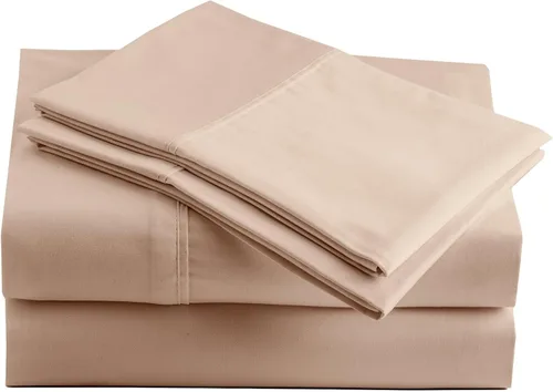 Miniatura 17 de Juego de sábanas de cama King de percal Peru Pima de 285 hilos - 100% algodón peruano Pima, 4 piezas