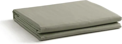 Miniatura 13 de Sábanas de 100% algodón percal, tamaño King, 1 sábana encimera, ropa de cama fresca, resistente y transpirable, crema