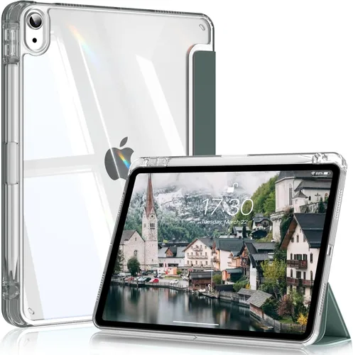 Miniatura 16 de Compatible con iPad (A16) de 11ª generación de 11 pulgadas 2025, funda para iPad de 10.9 pulgadas 2022, parte trasera transparente y cubierta