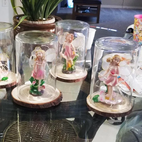 Miniatura 4 de 20 piezas de rebanadas de madera natural de 4.7 a 5.5 pulgadas, círculos de madera de pino sin terminar con cortezas para posavasos, manualidades