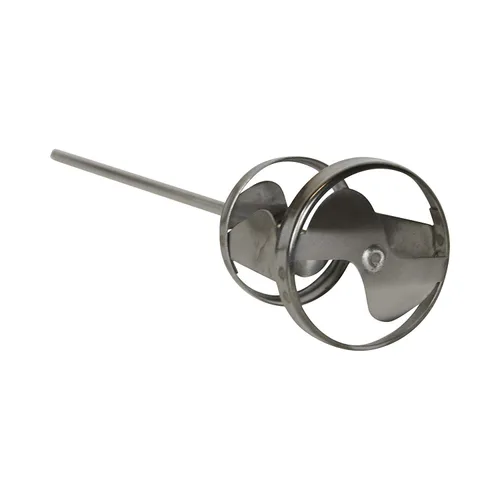 Miniatura 3 de CO. ES - Cuchilla mezcladora de acero inoxidable de 3/8 pulgadas, eje de 2-5 galones (paquete de 4)
