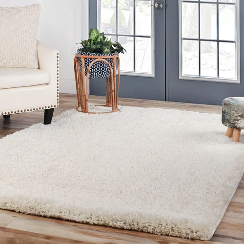 Miniatura 15 de Superior Alfombra grande para interiores con respaldo de algodón, ultra afelpada y suave, mullida para sala de estar, dormitorio, oficina, sala