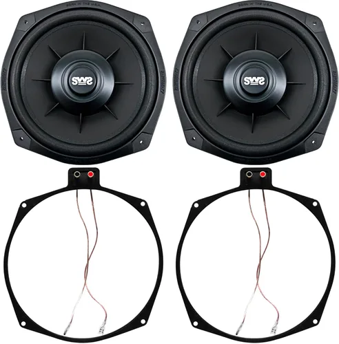 Miniatura 12 de Earthquake Sound SWS-6.5X 6.5 pulgadas Subwoofers de sistema de woofer poco profundo, 4 ohmios (par)