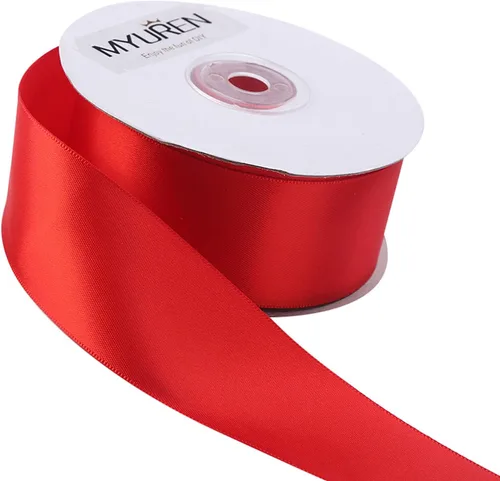 Miniatura 11 de Cinta de satén amarilla de 1 pulgada, cinta de satén sólido de doble cara para envoltura de regalos, bodas, decoración de fiestas, accesorios