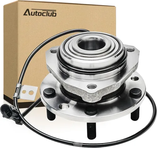 AUTOCLUB Buje de cojinete de rueda delantera 4WD para Chevy S10 Blazer GMC Jimmy Sonoma Isuzu Hombre Olds Bravada Asamblea Reemplazo 513124 - AWD