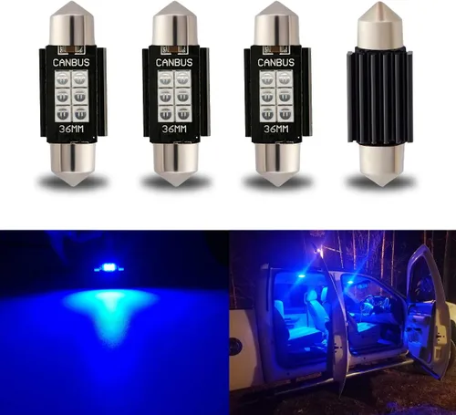 Miniatura 26 de iBrightstar DE3175 DE3021 Festoon de 9-30 V - Focos LED de 1.25 pulgadas (31 mm) extremadamente brillantes y sin errores para luces