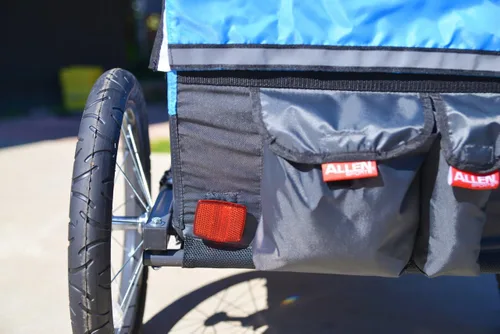 Miniatura 5 de Allen Sports Remolque para Niños de Acero Deluxe Azul