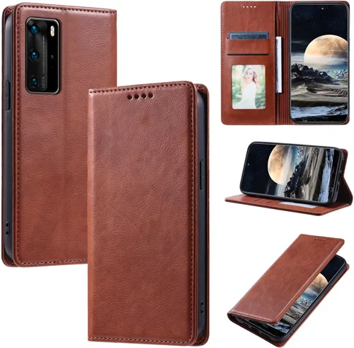 Miniatura 14 de Funda de cuero compatible con Google Pixel 7, compatible con Google Pixel 7 5G GVU6C GQML3 Flip Folio PU Funda de cuero negro
