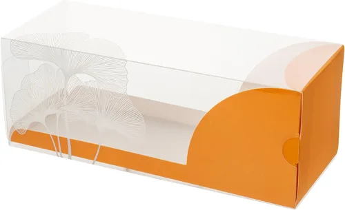 Miniatura 21 de Restaurantware - Cajas individuales para cupcakes de 4 x 4.25 pulgadas, 100 cajas de exhibición desechables para cupcakes - Con asa, acento de loto