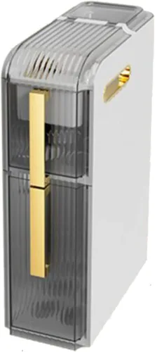 JATIBOSH Estante lateral para almacenamiento de papel, pequeño gabinete de almacenamiento de baño independiente, soporte de papel higiénico con